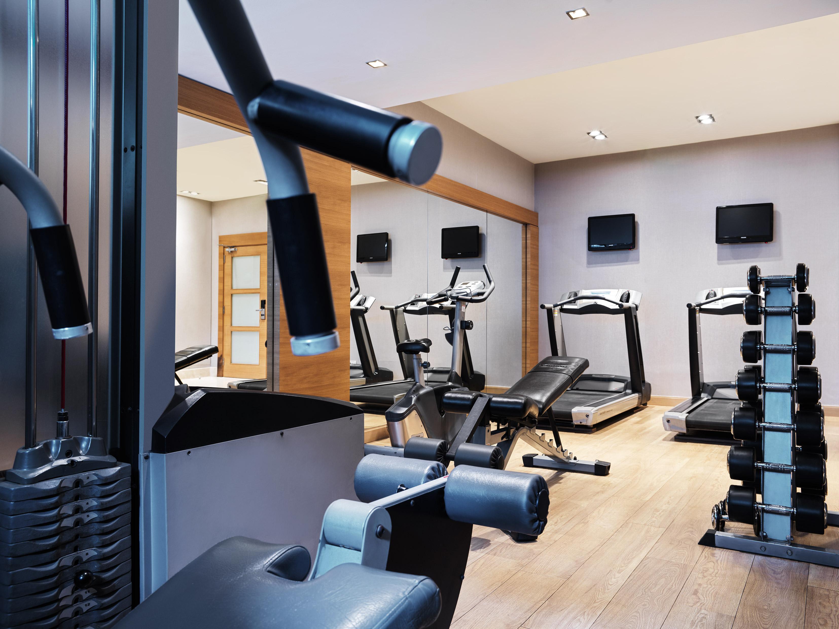 Galaxy Iraklio Hotel Extérieur photo The gym at the hotel